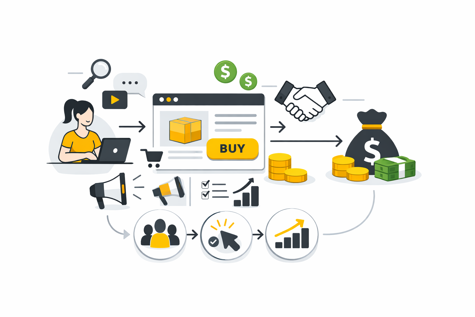 Affiliate Marketing for Beginners: Guide For Your First $10K