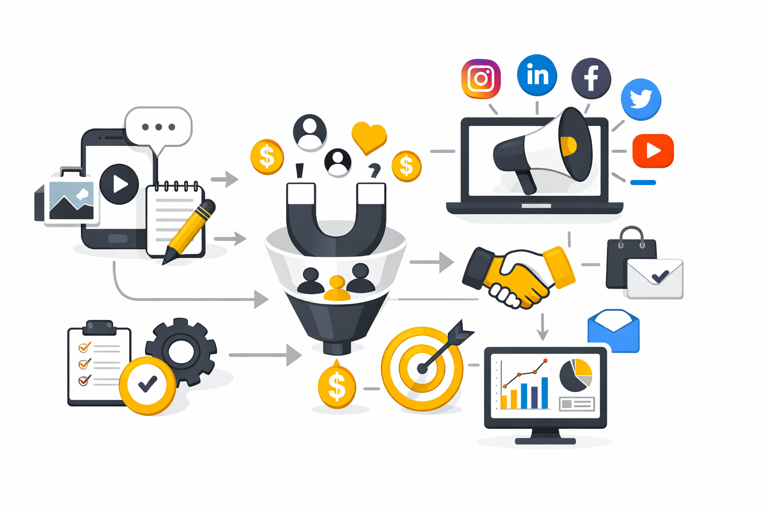 Social Media for Business: How To Flood Your Business With Leads